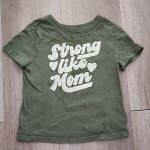 Old Navy Olive Green Kids Tee - Strong Like Mom